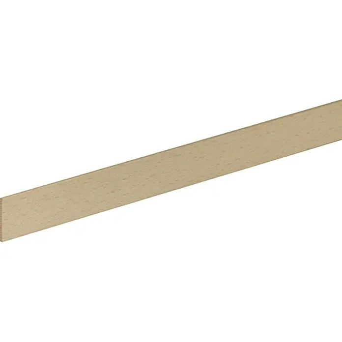 Profiles and more Pravokutna letva - 0,95 m x 29 mm x 3 mm, Bukva, Neobrađeno - Pogled s lijeve strane
