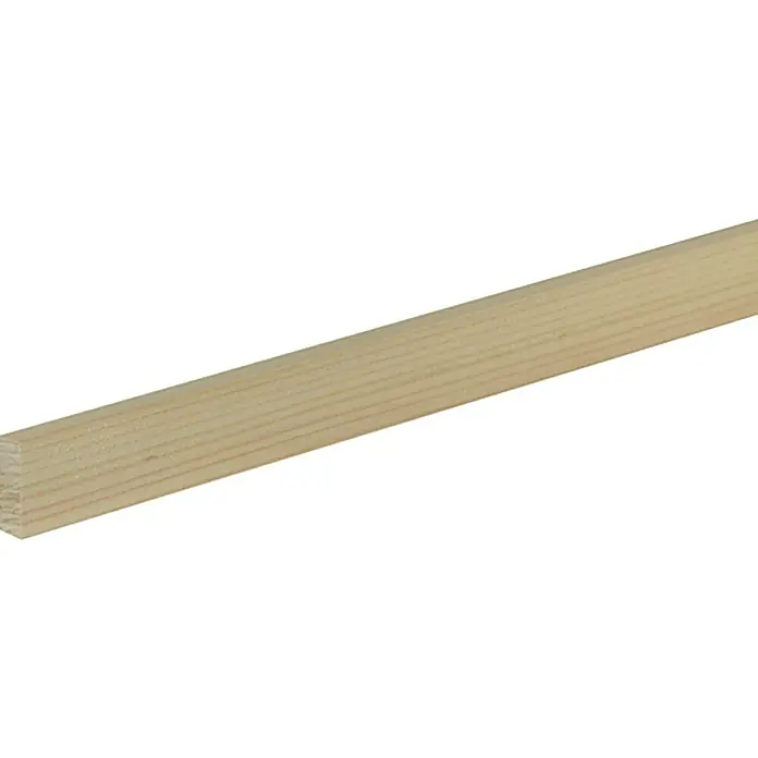 Ravni profil - 2,4 m x 1 cm x 2,9 cm, Smreka-bor - Pogled s lijeve strane