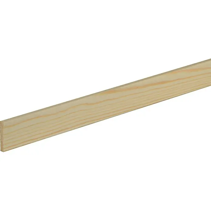 Ravni profil - 2,4 m x 0,5 cm x 2,9 cm, Smreka-bor - Pogled s lijeve strane