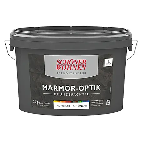 SCHÖNER WOHNEN-Farbe Trendstruktur Grundspachtel Trendstruktur