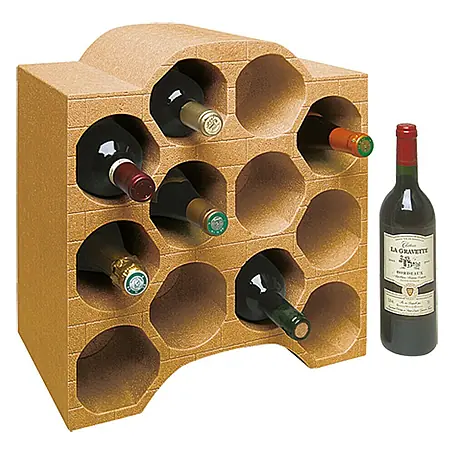 Climapor  Flaschenregal Bogenform Terra