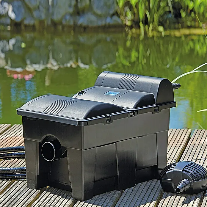 Oase Filtro en línea set BioSmart 14000 - Dimensión de estanque: 14 m³