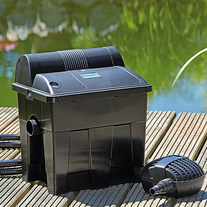 Oase Set protočnog filtra BioSmart 5000 - Snaga filtriranja: 25 W, Veličina ribnjaka: 5 m³