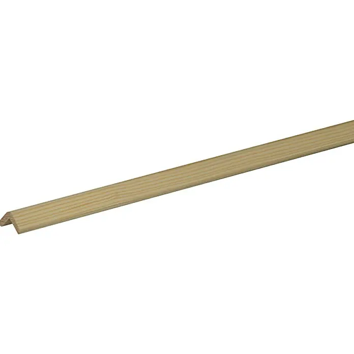 Rubna lajsna - 2,4 m x 1,8 cm x 1,8 cm, Smreka-bor - Pogled s lijeve strane