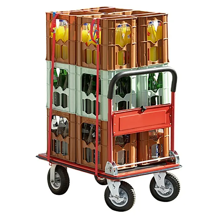 BAUHAUS Kolica s platformom Cross Over - Čelik, Nosiva sila: 300 kg, Sklopivo
