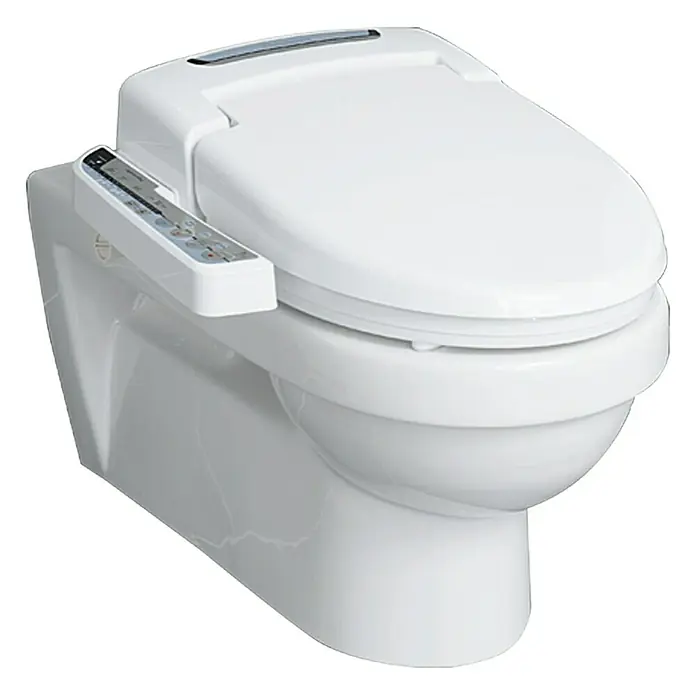 Sjedalo za WC školjku s tušem NB09D - S električnom funkcijom bidea, Samospuštajuća
