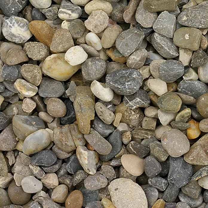 Min2C Dekorativni riječni kamen - Granulacija: 16 mm - 32 mm, 25 kg - Pogled sprijeda