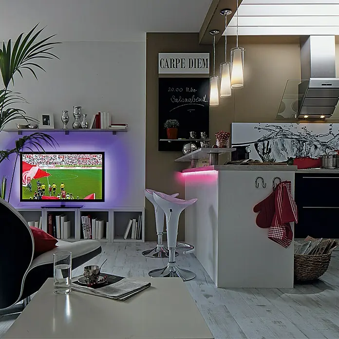 Tween Light LED štapići - Maksimalna snaga: 8,8 W, Fiksiranje boje