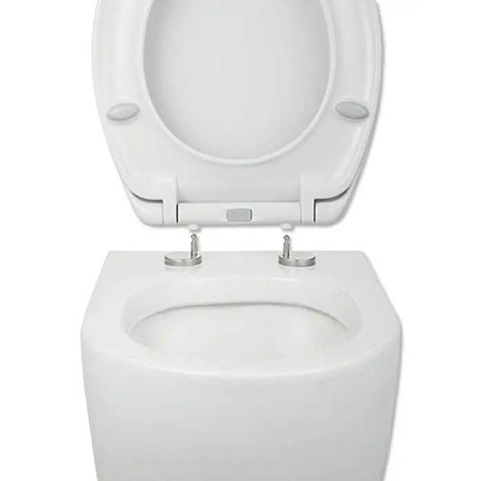 Poseidon WC-Sitz Jersey - Mit Absenkautomatik, Duroplast, Weiß