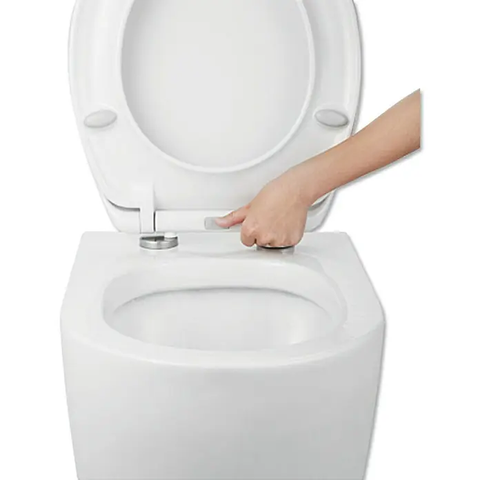 Poseidon WC-Sitz Jersey - Mit Absenkautomatik, Duroplast, Weiß