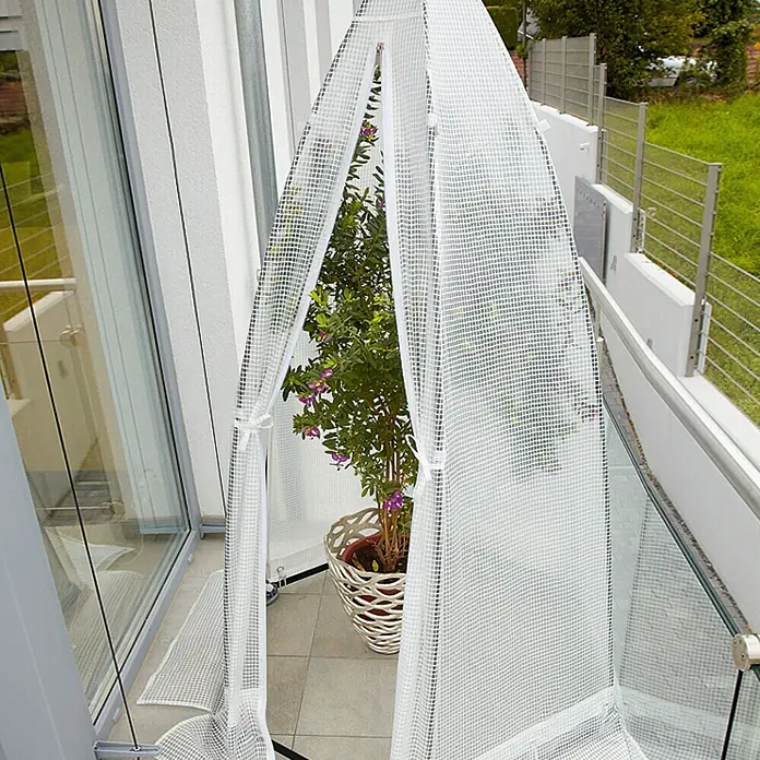 Winterschutzzelt - Ø x H: 1,4 x 1,8 m, Folienstärke: 150 g/m²