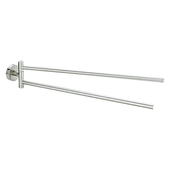 Tesa Handtuchhalter MO203 - 2-armig, Edelstahl, Glänzend
