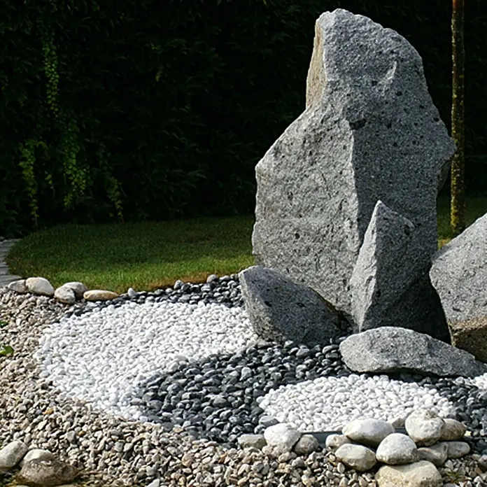 Min2C Ukrasni kamenčići - Zelene boje, Granulacija: 15 mm - 25 mm, 25 kg - Pogled sprijeda