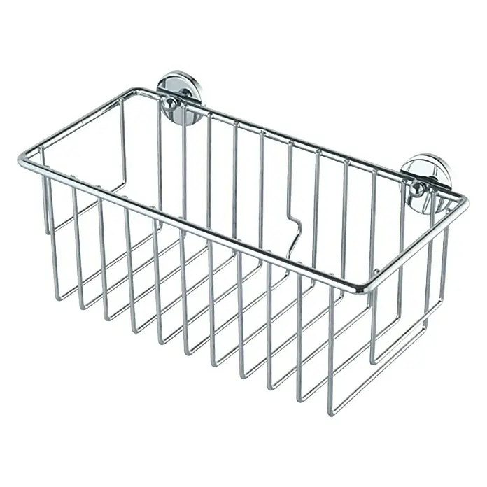 Tesa Duschkorb BT131P - 250 x 125 x 117 mm, Extratief, Viereckig