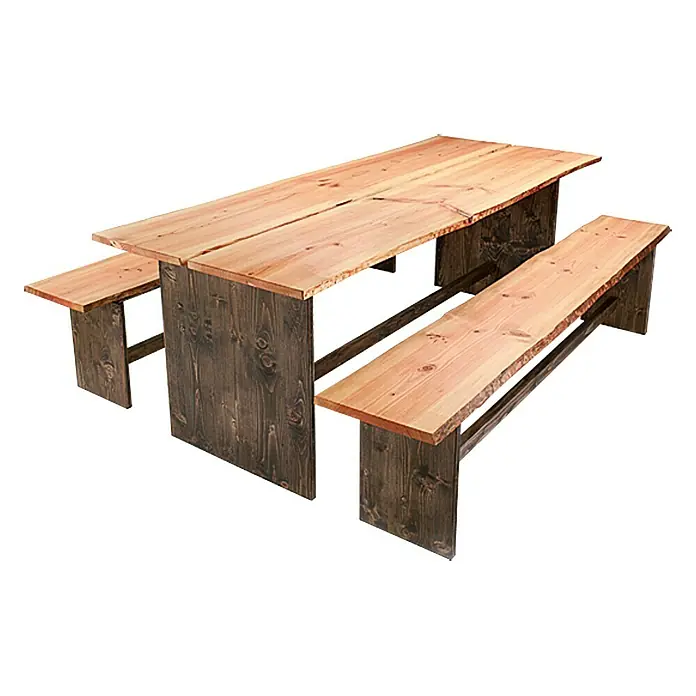 Exclusivholz Blockware - Douglasie, Anfallende Breite: 26 - 30 cm, 120 x 3 cm