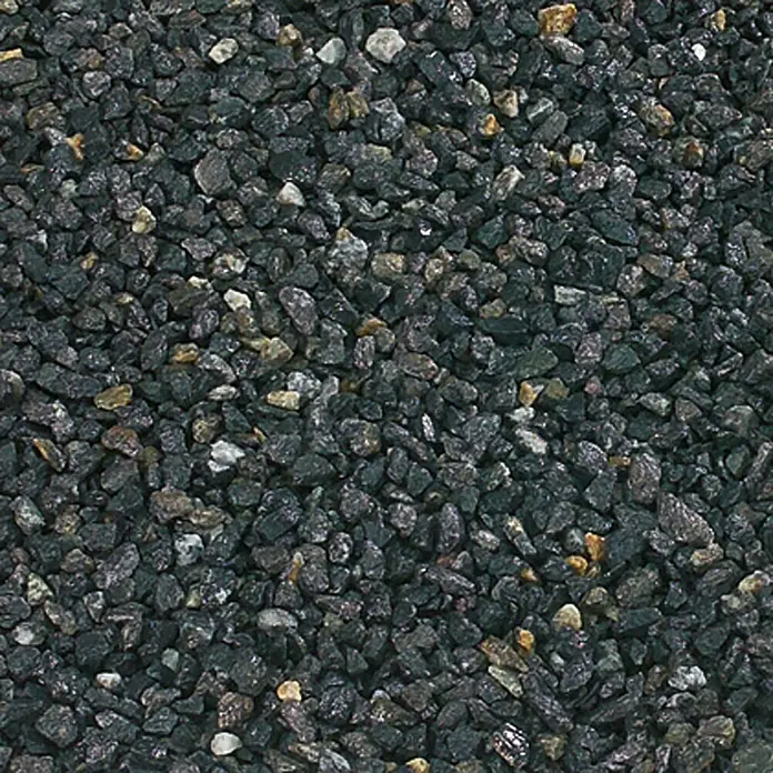 Min2C Basaltsplitt - Schwarz, Körnung: 8 mm - 12 mm, 25 kg