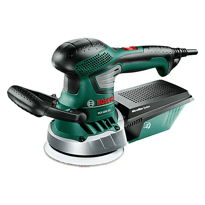 Bosch Exzenterschleifer PEX 400 AE - 350 W, Durchmesser Schleifteller: 125 mm
