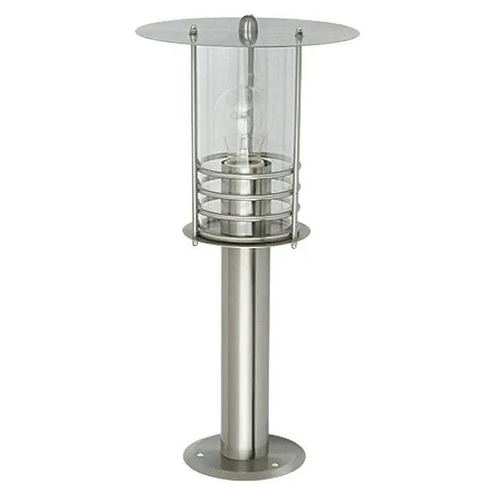 Starlux Silver Star II Vanjska stajaća svjetiljka - 60 W, Boja: Plemeniti čelik, Visina: 45 cm