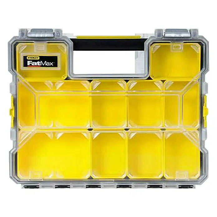 Stanley FatMax Kleinteilekoffer Flach - Anzahl Fächer: 12, Flach