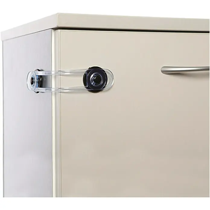 Dreambaby Mini-Multifunktionsverschluss - 2 Stk., Kleben - Anwendungsbeispiel