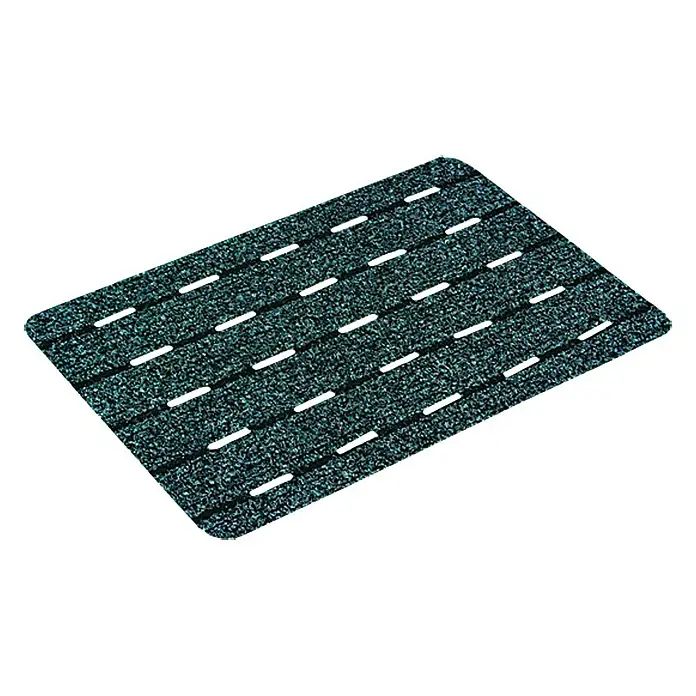 Astra Fußmatte Perfo Rips - Anthrazit, 40 x 60 cm, 100 % Polypropylen - Ansicht von oben