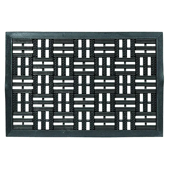 Astra Gummimatte Dynamic - Schwarz, 40 x 60 cm, Gummi - Ansicht von oben