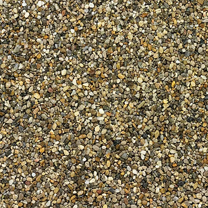 Min2C Dekorativni riječni kamen - Granulacija: 4 mm - 8 mm, 25 kg - Pogled sprijeda