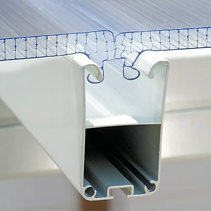 Solid Elements Terrassenüberdachung Martina - Tiefe: 3 m, B x H: 10,92 x 2,1 m, Verkehrsweiß