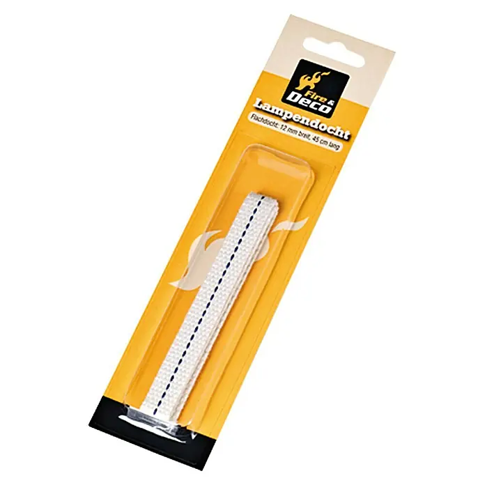 Lampendocht - Länge: 45 cm, Durchmesser: 12 mm - Vorderansicht