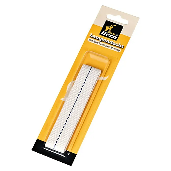 Lampendocht - Länge: 30 cm, Durchmesser: 23 mm - Vorderansicht