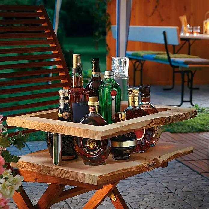 Exclusivholz Blockware - Douglasie, Anfallende Breite: 30 - 35 cm, 120 x 3 cm - Anwendungsbeispiel