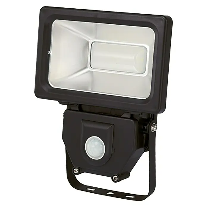 Profi Depot Proyector LED con sensor - 1 luz, Potencia máx.: 20 W, IP44, Color de luz: Blanco neutro, Ángulo de detección sensor: 100 °