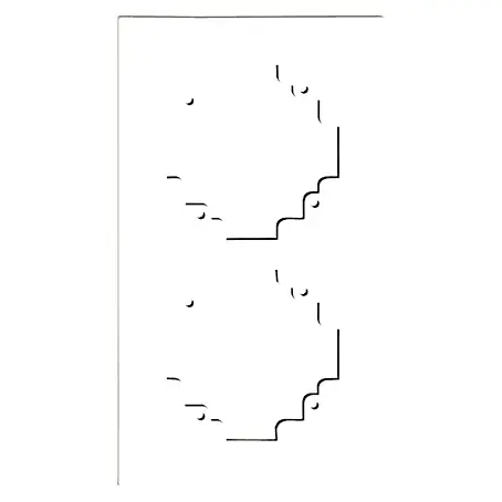 Voltomat FERA Abdeckrahmen Variante A