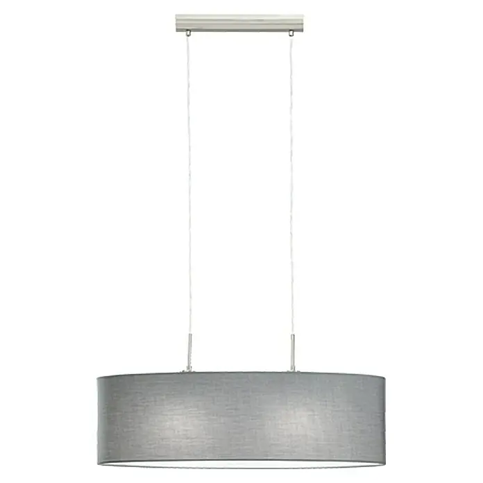 Eglo Pasteri Pendelleuchte - Breite: 75 cm, Farbe Schirm: Grau