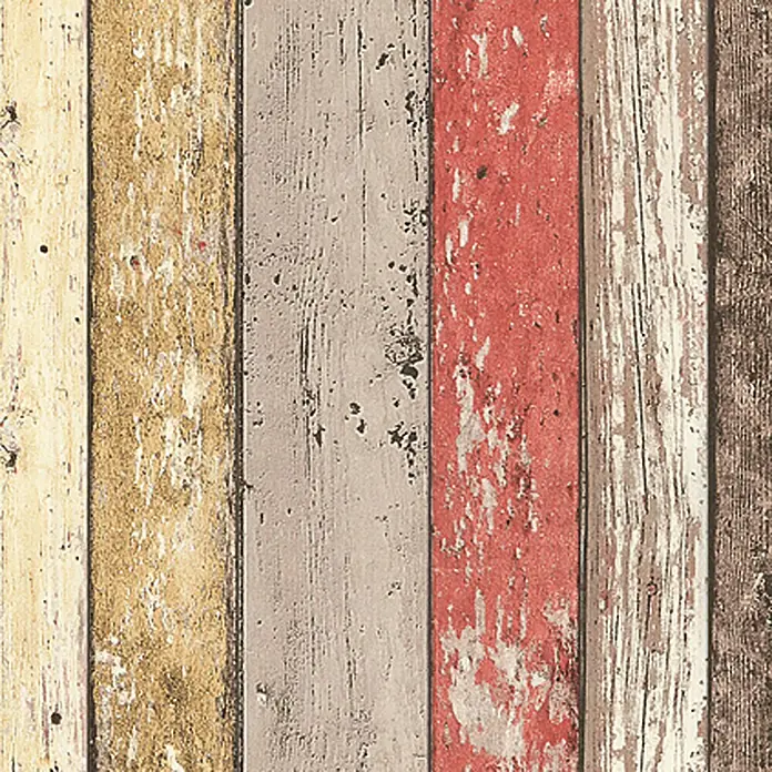 AS Creation Dizajnerska 3D panel pop.up - Used Wood, Bež-smeđe-krem, 52 cm x 2,5 m - Pogled sprijeda
