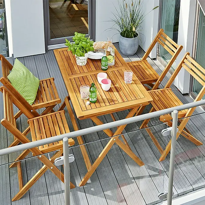 Sunfun Diana Vrtni stol - 110 x 65 cm, Akacija
