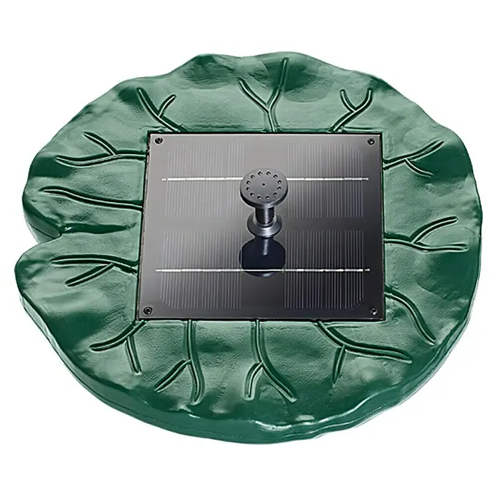 Neptun Classic Solar-Schwimmpumpe NCSSP-O 150 - Fördermenge pro Std.: 150 l, Max. Fontänenhöhe: 30 cm - Vorderansicht