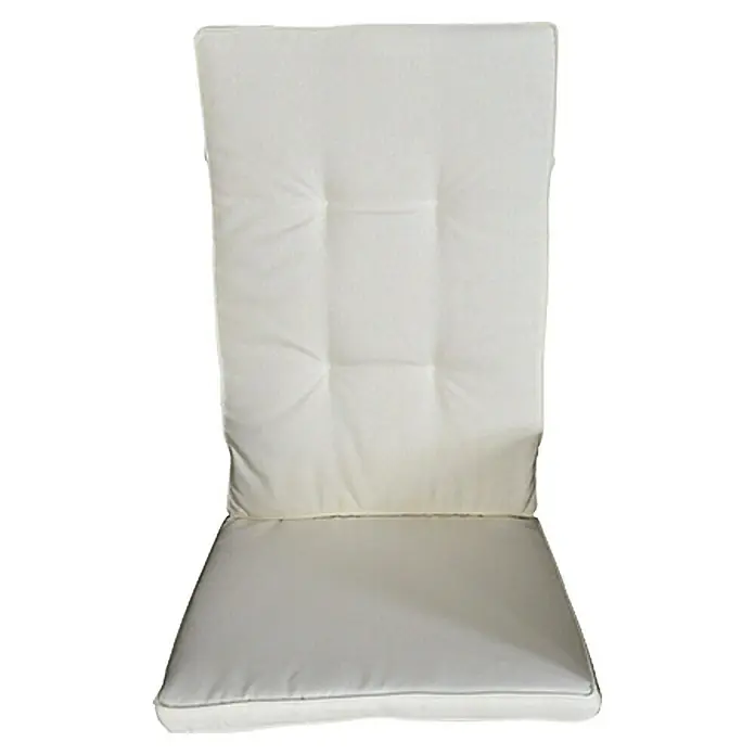 Sunfun Giorgia Hochlehner-Auflage - Weiß, 100 % Polyester