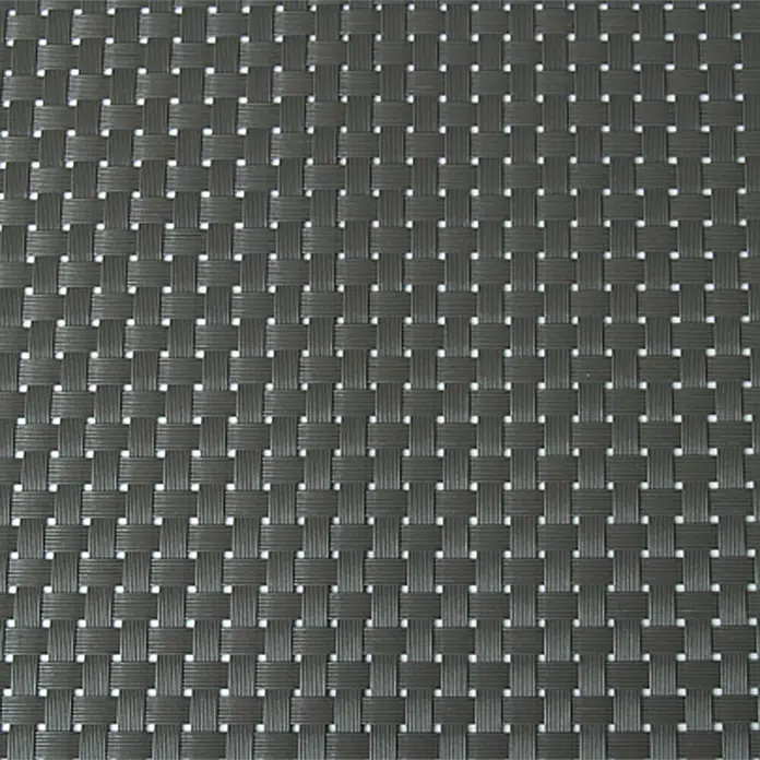 Videx Sichtschutzstreifen - Titangrau, 200 x 19 cm - Detailaufnahme