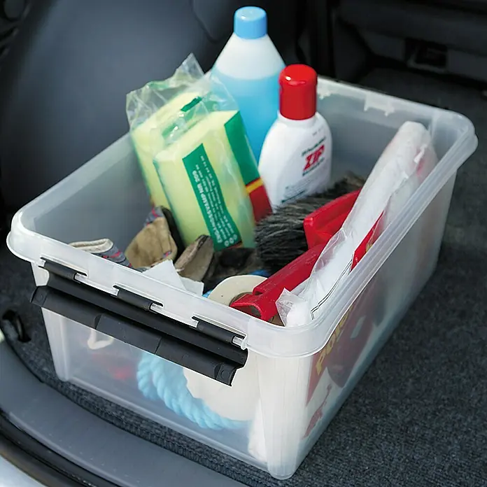 SmartStore Kutija za pohranjivanje Classic - D x Š x V: 40 x 30 x 19 cm, Plastika, Prozirno - Živopisni prikaz