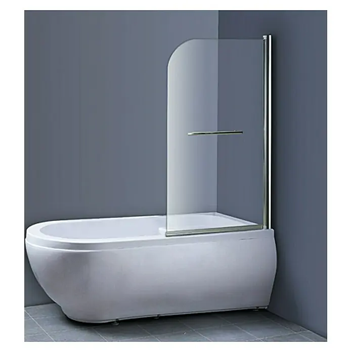 Pregrada za kadu Clear - 1-dij., 80 x 140 cm, Prozirno