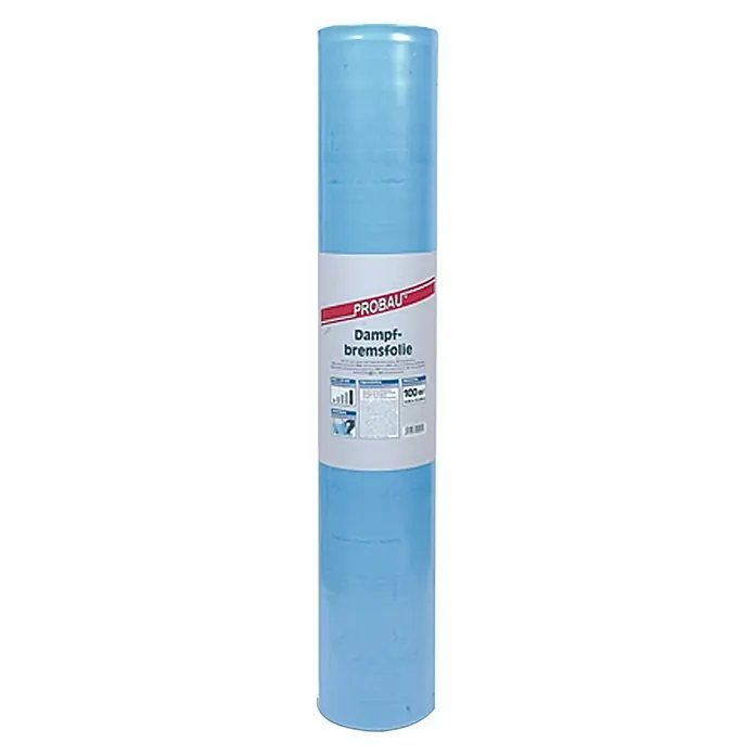 Probau Dampfbremsfolie - Inhalt ausreichend für ca.: 100 m², Polyethylen, Dauerhaft diffusionshemmend, Stärke: 0,125 mm
