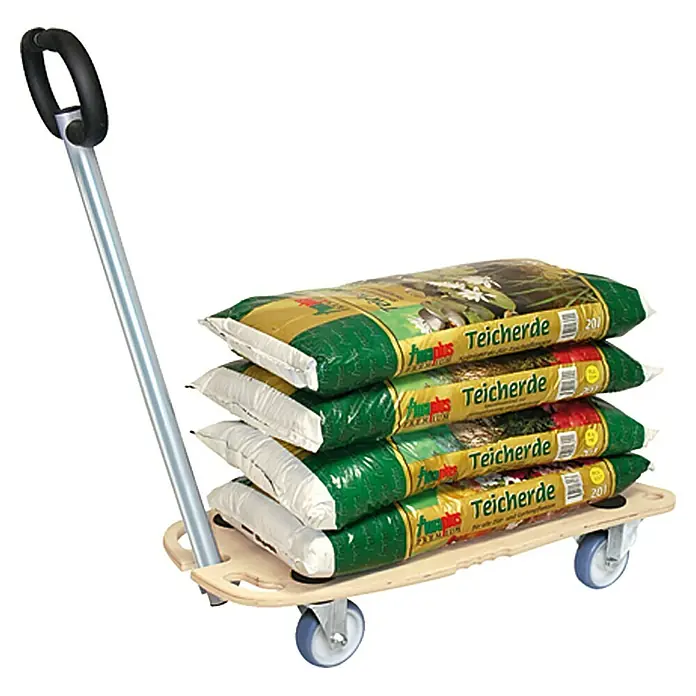 BAUHAUS Transportni podložak sa kotačićima Star Carrier - 80 x 40 x 14,6 cm, Nosivost: 300 kg - Proizvod u upotrebi