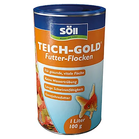 Söll Teich-Gold Teich-Fischfutter Flocken
