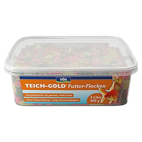 Söll Teich-Gold Teich-Fischfutter Flocken