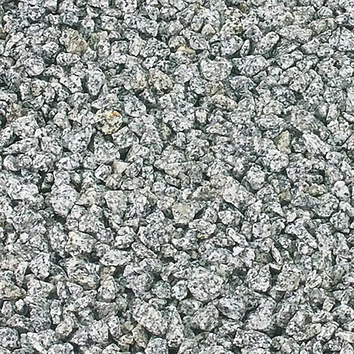 Min2C Lomljeni kamen - Antracit-bijele boje, Granulacija: 8 mm - 12 mm, 25 kg