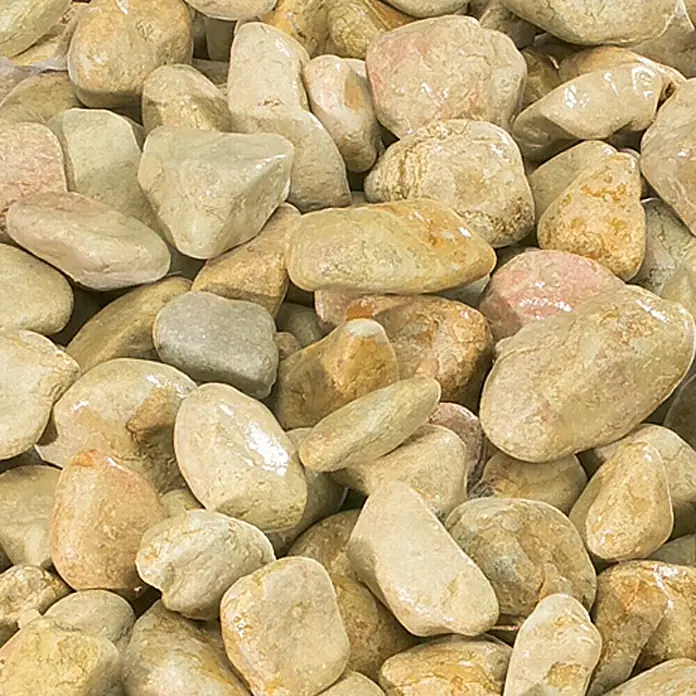 Min2C Ukrasni kamenčići - Žute boje, Granulacija: 40 mm - 60 mm, 25 kg