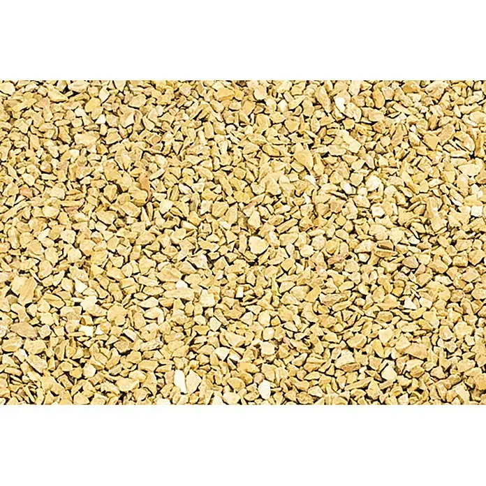 Min2C Kalksplitt - Ockergelb, Körnung: 8 mm - 12 mm, 25 kg