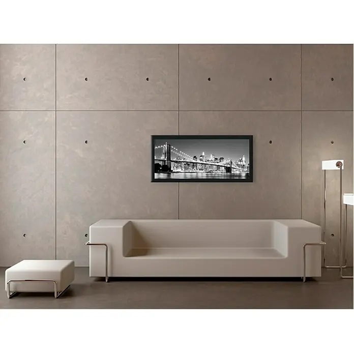 ProArt Bild Oversized - Night-Bridge, B x H: 124 x 50 cm - Stimmungsaufnahme