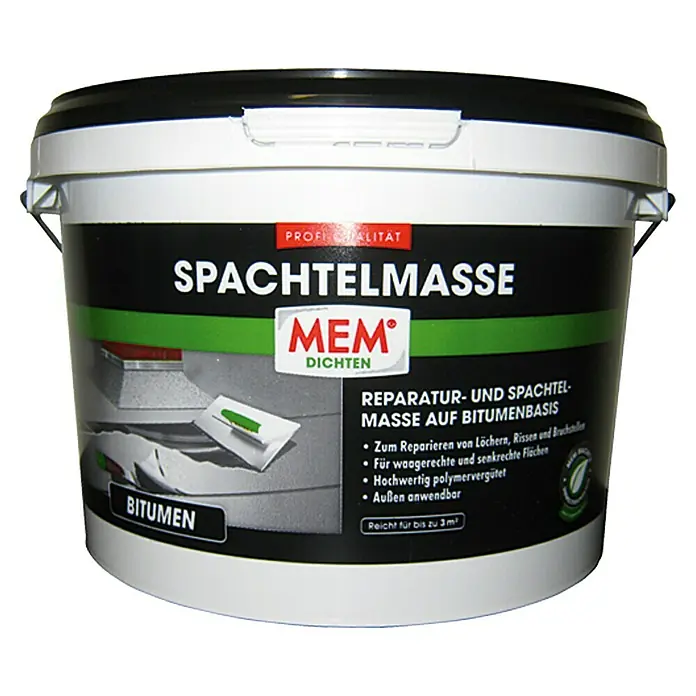 MEM Spachtelmasse - 4 kg, Lösemittelfrei - Vorderansicht